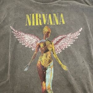 Nirvana T shirt dress